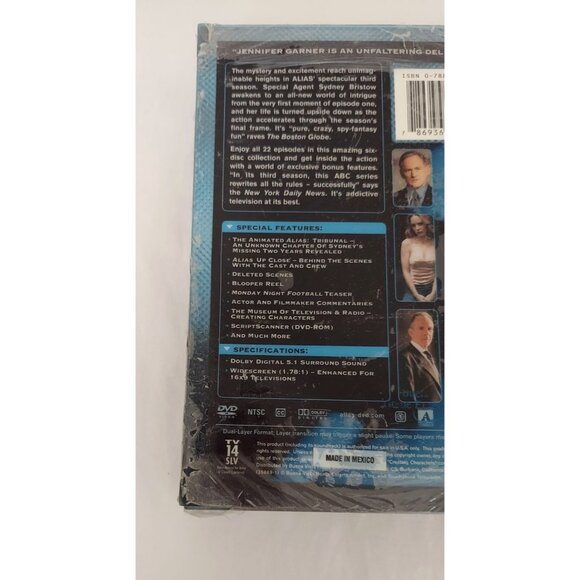 Alias - The Complete Third Season - (2004, 6-DVD Set) New / Sealed Read - Picture 5 of 6